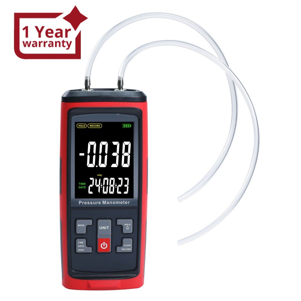 MAN-420 Differential Pressure Manometer with ±50 kPa Kilopascal ...