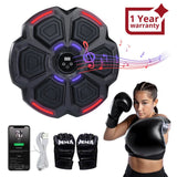MBX - 428 MBX - 428 Wall Mounted Music Boxing Smart Bluetooth with Gloves Music Punching Machine Boxing Target Workout Punching Equipment for Adults Kids Home Indoor and Gym - Gain Express