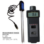 MC - 7821 4 - type Grain Moisture & Temperature (Celsius & Fahrenheit) Meter - Gain Express