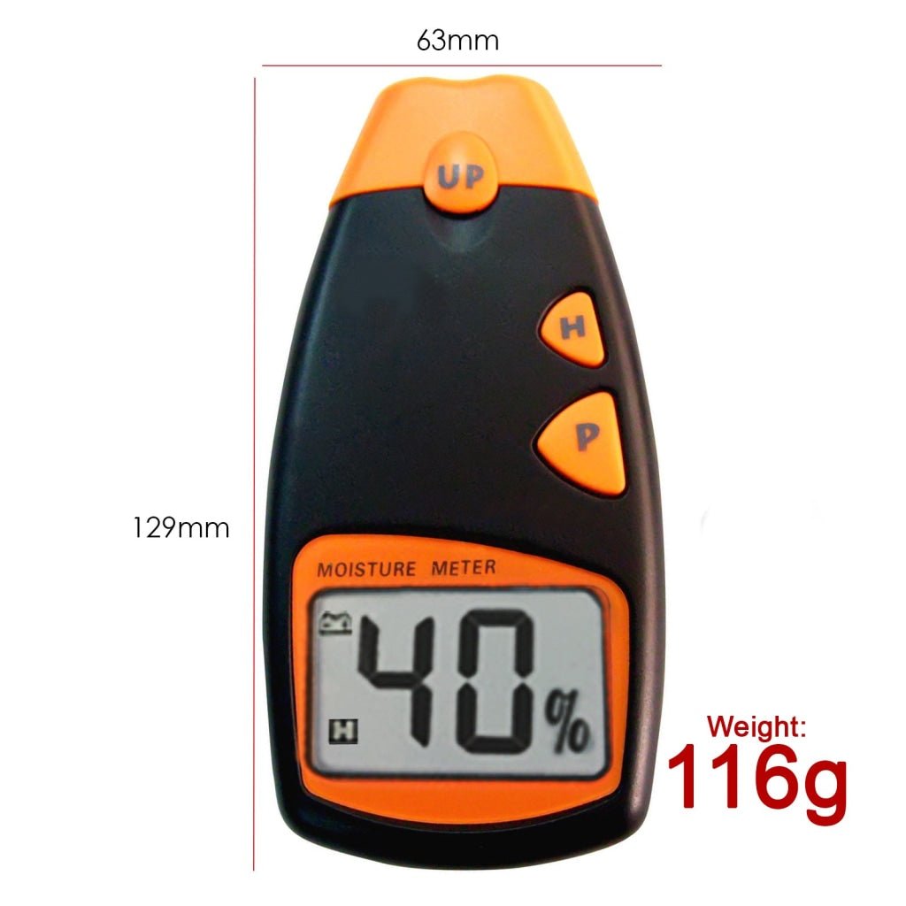 MD - 814 Digital 4 - Pin Wood Moisture Meter (5%~40%) - Gain Express