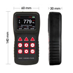 MH600 MH600 Mitech MH600 170～960 HLD Chinese - English Portable 6 impact devices IP65 Metal Leeb Hardness Tester Meter Gauge All Metallic Material with Carrying Case - Gain Express