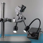 MSC - 208_US MSC - 208 Cold LED Dual Gooseneck Lights Microscope Illuminator with Dimmer, 6500K, Adjustable Brightness 100V~240V - Gain Express