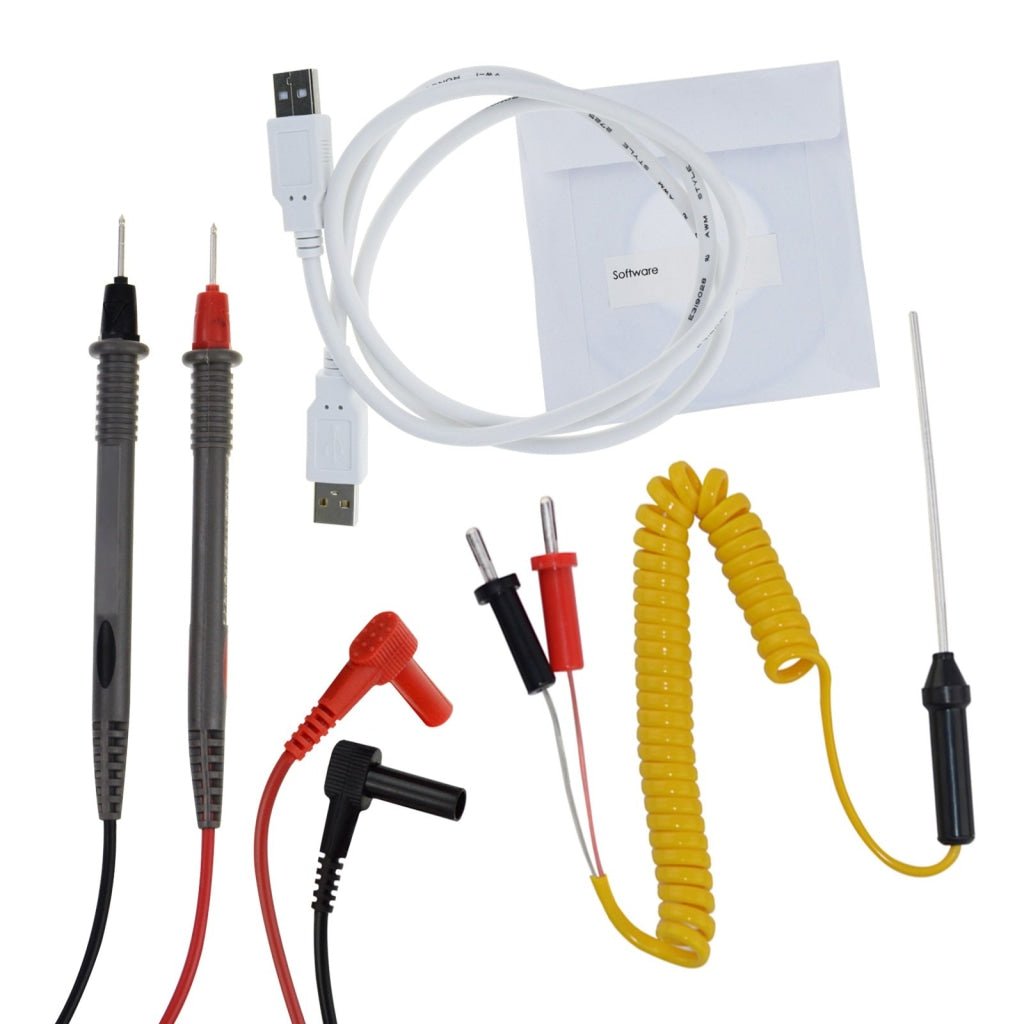 MUL-211 Digital DMM Multimeter Meter Tester with USB/ Software CD and ...
