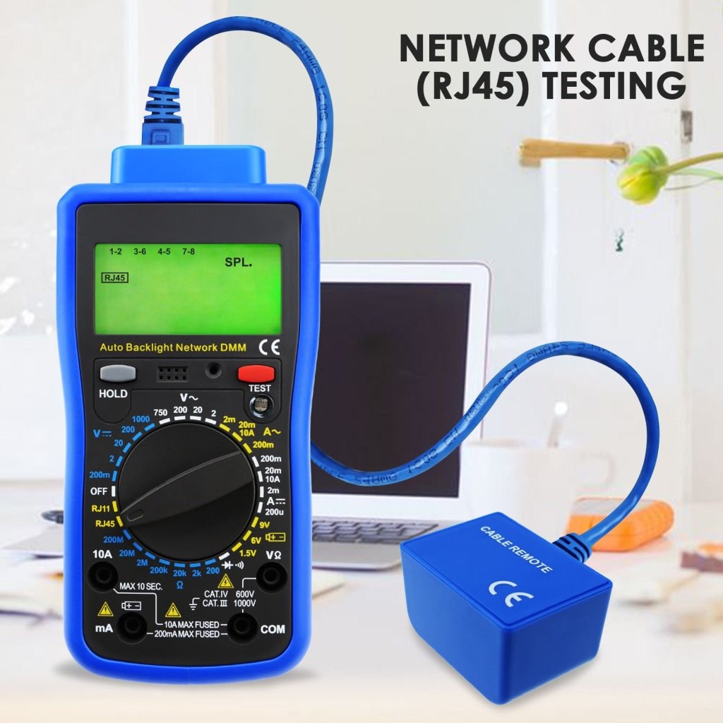 Network Multimeter MUL-213 Network Digital Multimeter Tester Multi Meter, Telephone Line ...