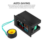 MUL - 361 Digital 6 - in - 1 AC Multi - Function Monitor AC Voltage and Current Frequency Factor Active Power Electricity Digital Colored Screen Display - Gain Express