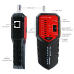 NF - 268 RJ45 RJ11 BNC Wire Tracker Locator - Wire Sorting Hunting Circuit Status Checking Tracing STP UTP Network Telephone Coax Cable Tester Finder with Complete AC interference Rejection Error Locator Cable Mapping - Gain Express