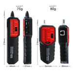 NF - 268 RJ45 RJ11 BNC Wire Tracker Locator - Wire Sorting Hunting Circuit Status Checking Tracing STP UTP Network Telephone Coax Cable Tester Finder with Complete AC interference Rejection Error Locator Cable Mapping - Gain Express