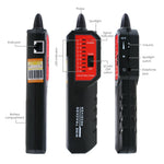 NF - 268 RJ45 RJ11 BNC Wire Tracker Locator - Wire Sorting Hunting Circuit Status Checking Tracing STP UTP Network Telephone Coax Cable Tester Finder with Complete AC interference Rejection Error Locator Cable Mapping - Gain Express
