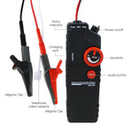 NF - 820 Underground Cable Tracker Detector Tester for AC 220V High & Low Voltage, Anti - jamming, Wire Locator with Alligator Clip, Coax BNC telephone RJ11 network RJ45 cable, Multi - core Metal Line - Gain Express