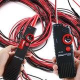 NF - 820 Underground Cable Tracker Detector Tester for AC 220V High & Low Voltage, Anti - jamming, Wire Locator with Alligator Clip, Coax BNC telephone RJ11 network RJ45 cable, Multi - core Metal Line - Gain Express