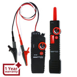 NF - 820 Underground Cable Tracker Detector Tester for AC 220V High & Low Voltage, Anti - jamming, Wire Locator with Alligator Clip, Coax BNC telephone RJ11 network RJ45 cable, Multi - core Metal Line - Gain Express