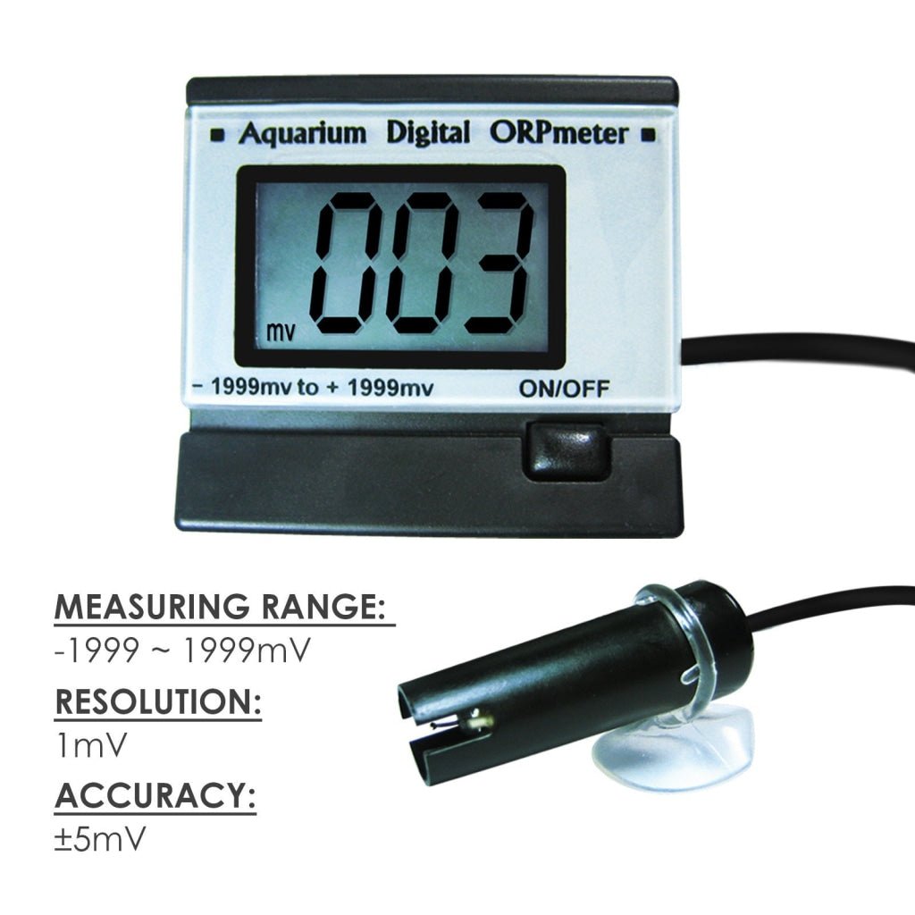 ORP - 1696 ORP - 1696 ±1999mV ORP REDOX Meter + Electrode Water Quality Tester Laboratory Aquarium Pool - Gain Express