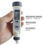 ORP8552 ORP8552 ORP Meter Pen Type Redox 999mV Waterproof IP65 Digital Water Treatment Tester - Gain Express