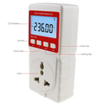 PCM - 283_EU PCM - 283 Digital Power Meter Electricity Usage Monitor Watt Voltage Tester Electrical High Power Consumption Monitoring Measuring Analyzer Socket Outlet - Gain Express