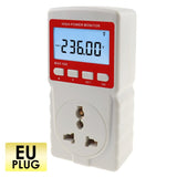 PCM - 283_EU PCM - 283 Digital Power Meter Electricity Usage Monitor Watt Voltage Tester Electrical High Power Consumption Monitoring Measuring Analyzer Socket Outlet - Gain Express