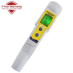 PH - 002 Waterproof pH Meter with Auto Buffer Recognition °C °F & Replaceable Electrode - Gain Express