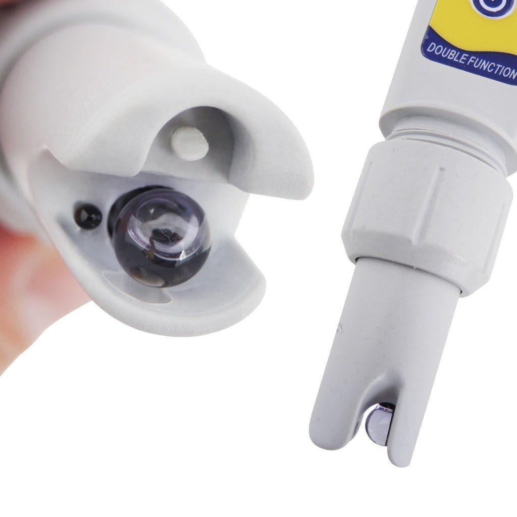 PH - 002 Waterproof pH Meter with Auto Buffer Recognition °C °F & Replaceable Electrode - Gain Express