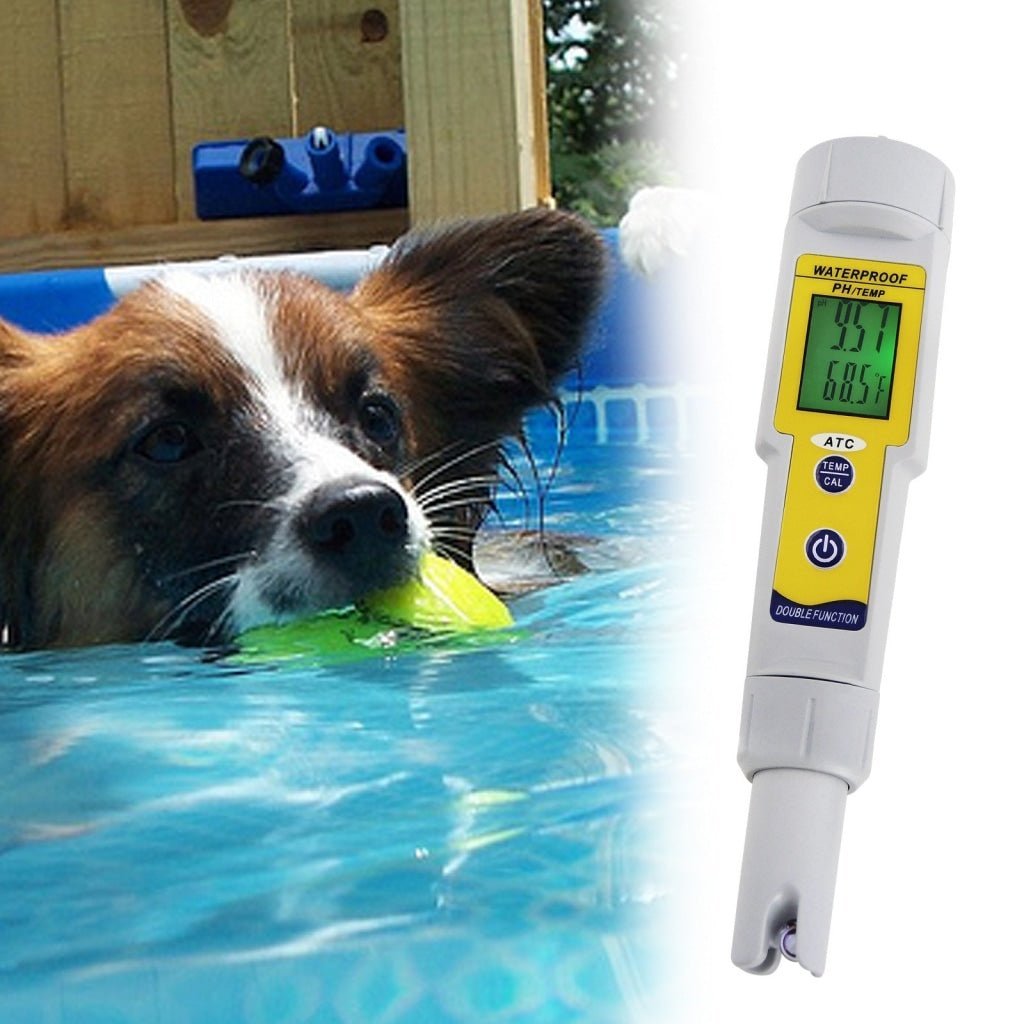 PH - 002 Waterproof pH Meter with Auto Buffer Recognition °C °F & Replaceable Electrode - Gain Express