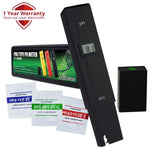 PH - 014_BLK PH - 014 Pocket Size 0.0 - 14.0 pH Meter, Digital Water Quality Tester Pen Type ATC ±0.1pH Measurement, Portable Kit for Household Drinking Water, Swimming Pools, Aquariums, Hydroponics - Gain Express