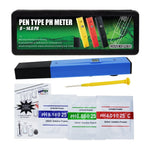 PH - 014_BLUE PH - 014 Pocket Size 0.0 - 14.0 pH Meter, Digital Water Quality Tester Pen Type ATC ±0.1pH Measurement, Portable Kit for Household Drinking Water, Swimming Pools, Aquariums, Hydroponics - Gain Express