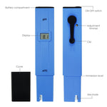 PH - 014_BLUE PH - 014 Pocket Size 0.0 - 14.0 pH Meter, Digital Water Quality Tester Pen Type ATC ±0.1pH Measurement, Portable Kit for Household Drinking Water, Swimming Pools, Aquariums, Hydroponics - Gain Express
