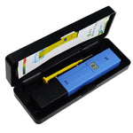 PH - 014_BLUE PH - 014 Pocket Size 0.0 - 14.0 pH Meter, Digital Water Quality Tester Pen Type ATC ±0.1pH Measurement, Portable Kit for Household Drinking Water, Swimming Pools, Aquariums, Hydroponics - Gain Express