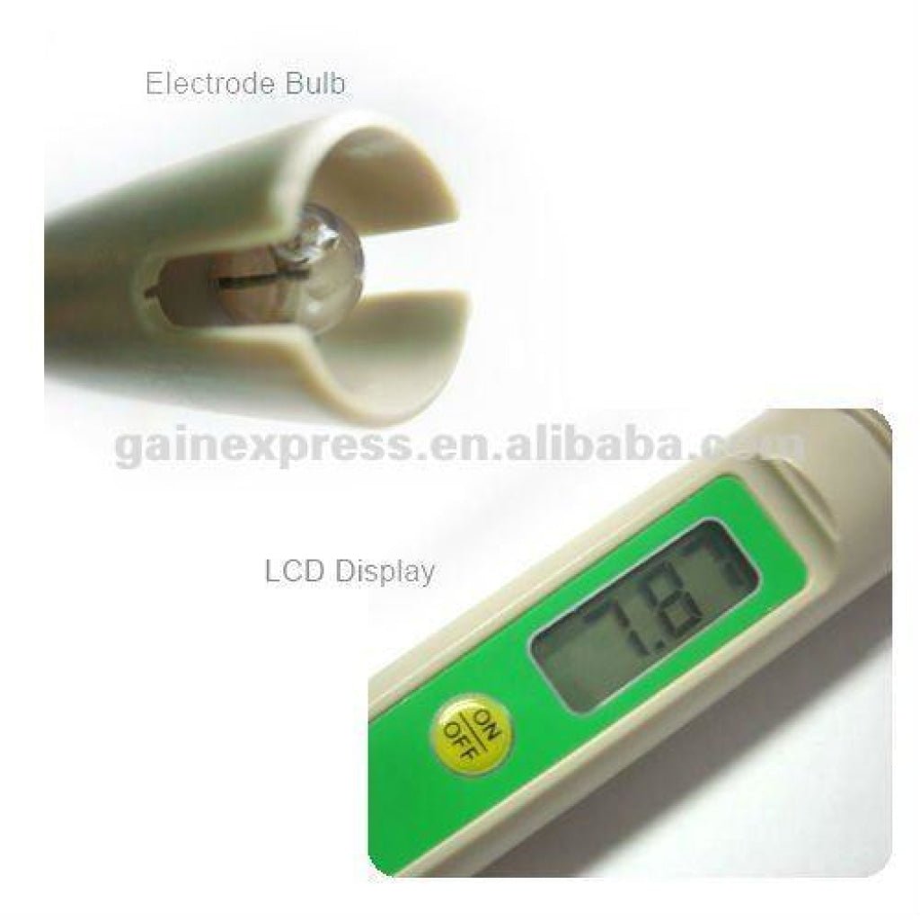 PH - 032 Waterproof pH Meter w/ replaceable pH Electrode - Gain Express