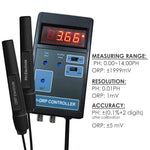 PH - 203 Digital 2 - in - 1 pH ORP mV CO2 Controller Meter 0.00~14.00PH Range - Gain Express
