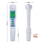 PHM - 205 PHM - 205 3 in 1 pH / EC / Temperature Waterproof Meter Monitor Water Quality Tester Pen Type Acidometer Drink Water Quality Analyzer Multi - Parameter - Gain Express