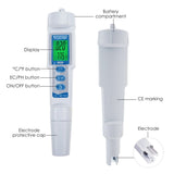 PHM - 205 PHM - 205 3 in 1 pH / EC / Temperature Waterproof Meter Monitor Water Quality Tester Pen Type Acidometer Drink Water Quality Analyzer Multi - Parameter - Gain Express