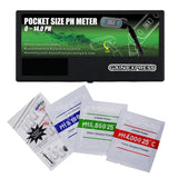 PHM - 239 PH Meter 360° Flexible Display Angle, 0.00~14.00pH Portable Pocket Size Water Quality Tester Twist & Turnable Monitor Kit Set for Household Drinking Water, Hydroponics Aquariums Pools - Gain Express