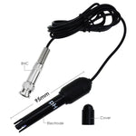 PHM - 245_US PHM - 245 PH & Temperature 2 - in - 1 Continuous Monitor Meter w/ Backlight Replaceable Electrode, Dual Display 0.00~14.00pH °C/ °F Water Quality Monitoring Kit, for Aquariums Hydroponics Pools Tanks Spa - Gain Express