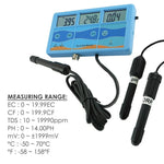 PHT - 027 PHT - 027 7 - in - 1 Meter Tester ORP , PH, CF, EC, TDS (PPM) °F °C - Gain Express