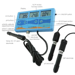 PHT - 027 PHT - 027 7 - in - 1 Meter Tester ORP , PH, CF, EC, TDS (PPM) °F °C - Gain Express