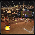 PLT - 433 Floating Pool Lights Waterproof Solar Powered Night Flame Lights Flickering Pool Accessories IP68 with Remote Control 3 Light Modes Outdoor Decoration Lamp for Pool Porch Courtyard Gardens Lawns - Gain Express