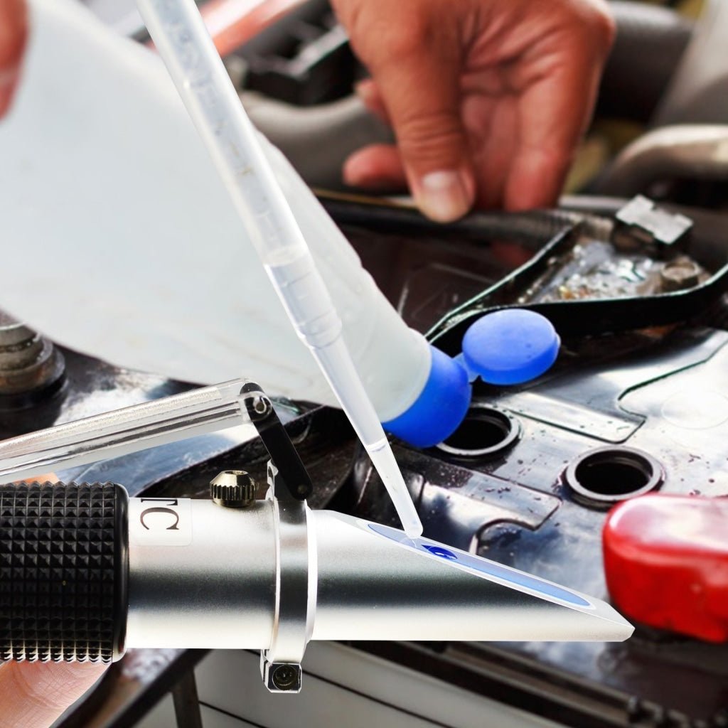 REA - 503EATC REA - 503EATC Automotive Refractometer, Ethylene glycol: - 60~0°C and 0~100%, Battery Fluid 1.10~1.40kg/l - Gain Express