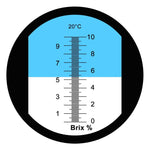 REB - 10ATC REB - 10ATC 0 - 10% Brix Refractometer with ATC Low - Concentrated Sugar Content Solutions Accuracy 0.1% Maple Sap Cutting Liquid CNC Maple Syrup Makers Tea - Gain Express