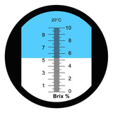 REB - 10ATC REB - 10ATC 0 - 10% Brix Refractometer with ATC Low - Concentrated Sugar Content Solutions Accuracy 0.1% Maple Sap Cutting Liquid CNC Maple Syrup Makers Tea - Gain Express