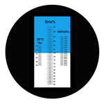 REB - 90ATC 3 - in - 1 Honey Refractometer Brix/Moisture/Baume Tester Meter ATC, Tri - Scale 58 - 90%/12 - 27%/38 - 43Be', Sugar Water Content Level Beekeeping Maple Syrup, Test Kit w/Calibration Oil & Block - Gain Express