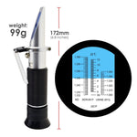 REC - 200ATC Tri Scale Clinical Refractometer with ATC 0~12g/100ml Serum protein, 1~1.050, 1.333 ~ 1.360 RI for Veterinary Dog Cat - Gain Express