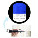 REC - 200ATC Tri Scale Clinical Refractometer with ATC 0~12g/100ml Serum protein, 1~1.050, 1.333 ~ 1.360 RI for Veterinary Dog Cat - Gain Express