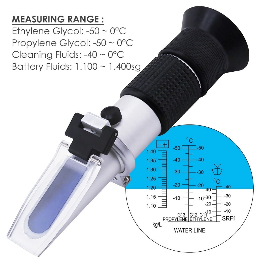 RHA - 503ATC Handheld Antifreeze/Battery/Cleaning Fluid Refractometer - Gain Express