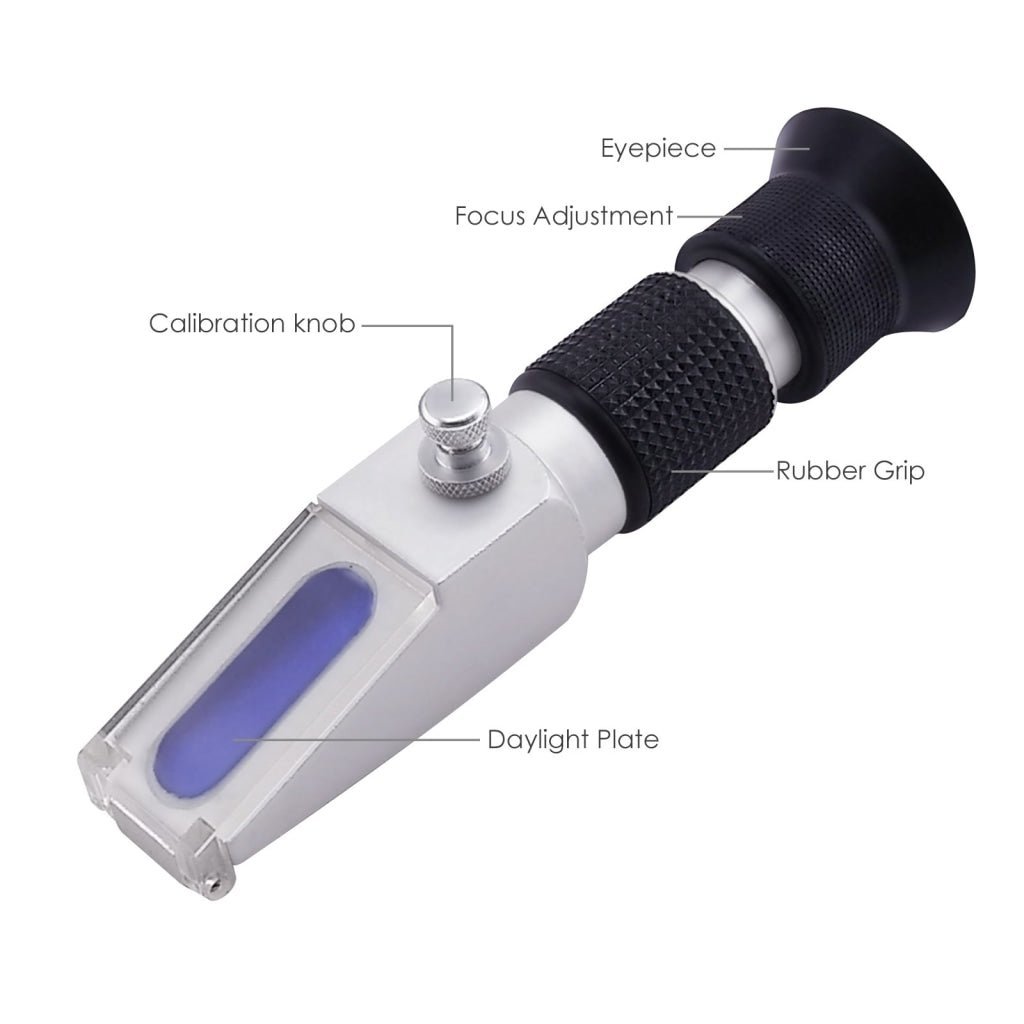 RHBN-90ATC New Handheld 58~90% ATC Honey Refractometer Water Brix