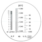RHCN - 200ATC New Handheld 0 - 12g/dl ATC Clinical Refractometer - Gain Express