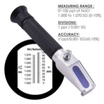 RHSN - 10ATC New Handheld 0 - 10% ATC Salinity Refractometer - Gain Express