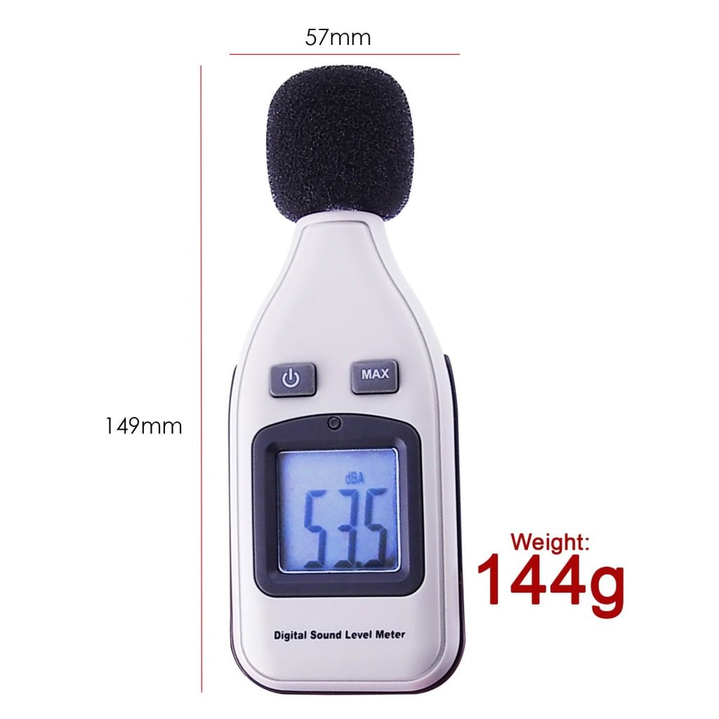 SL - 1351 Digital LCD Monitor Sound Noise Level Meter 30~130dBA Decibel - Gain Express