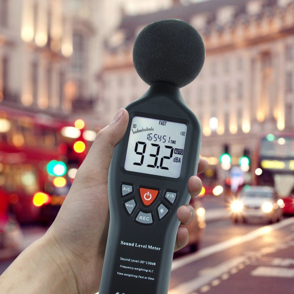 SLM-25 Sound Level Meter with Backlit Display High Accuracy Measuring ...