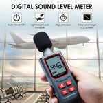 SLM - 411 SLM - 411 Digital Sound Level Meter 30~130 dBA Decibel Meter Capacitive Microphone Sensor dB Tester 30~130dB SPL Monitor IP54 - Gain Express