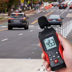 SLM - 417 SLM - 417 Digital Sound Level Meter 30~130dB Decibel Tester SPL Monitoring Audio Level Meter for Noise Monitoring in the School, Offices, Traffic, Factory, Home, etc. - Gain Express