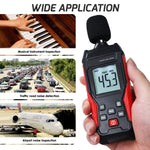 SLM - 417 SLM - 417 Digital Sound Level Meter 30~130dB Decibel Tester SPL Monitoring Audio Level Meter for Noise Monitoring in the School, Offices, Traffic, Factory, Home, etc. - Gain Express